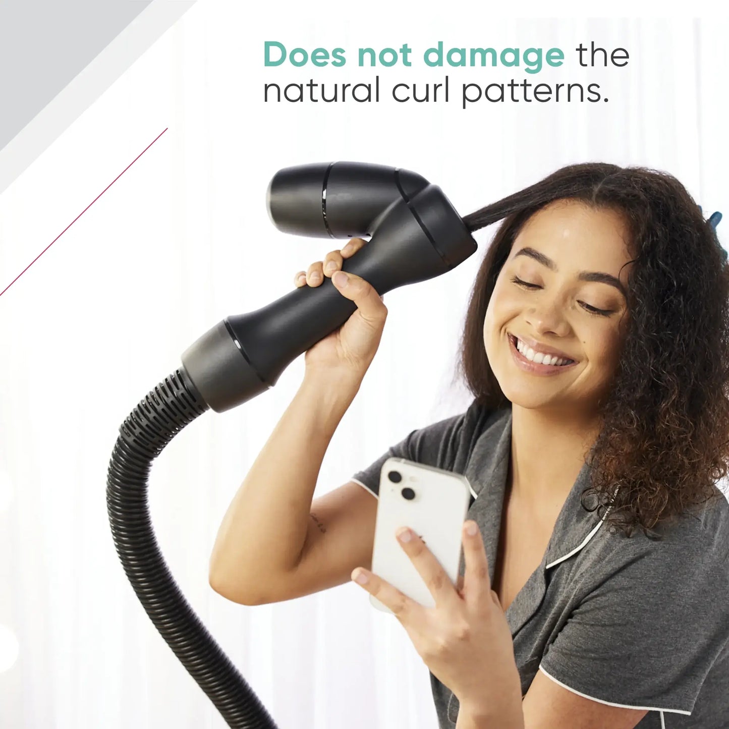 Experience Faster Drying with Reverse Air Technology – Safe, Gentle, and Perfect for All Hair Types! Dry Hair in Half the Time!